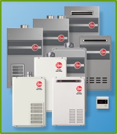 Rheem Tankless units