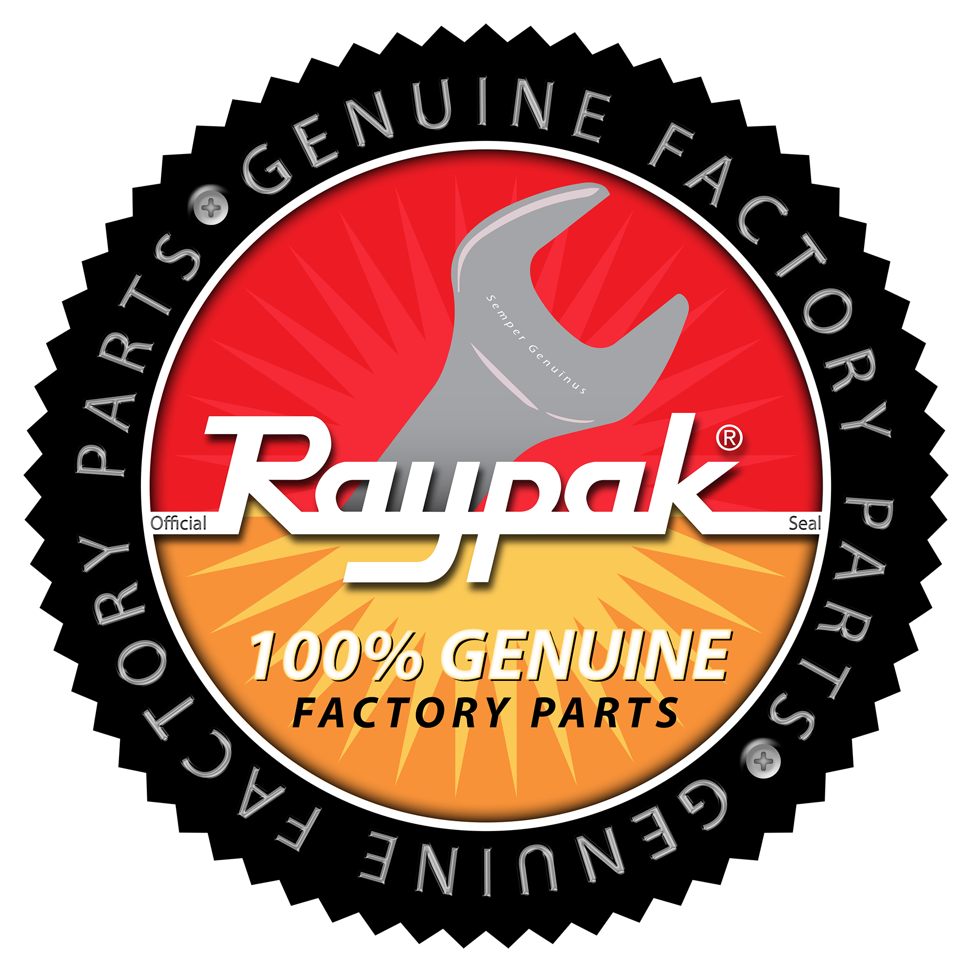 Raypak Parts Genuine Logo